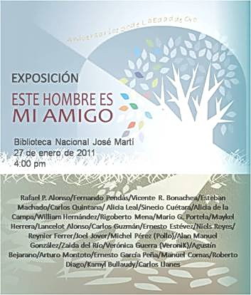 Exposición colectiva por natalicio 158 de José Martí.